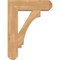 Ekena Millwork Imperial Craftsman Smooth Bracket, Western Red Cedar, 5 1/2"W x 24"D x 32"H BKT06X24X32IMP04SWR - alternate 3